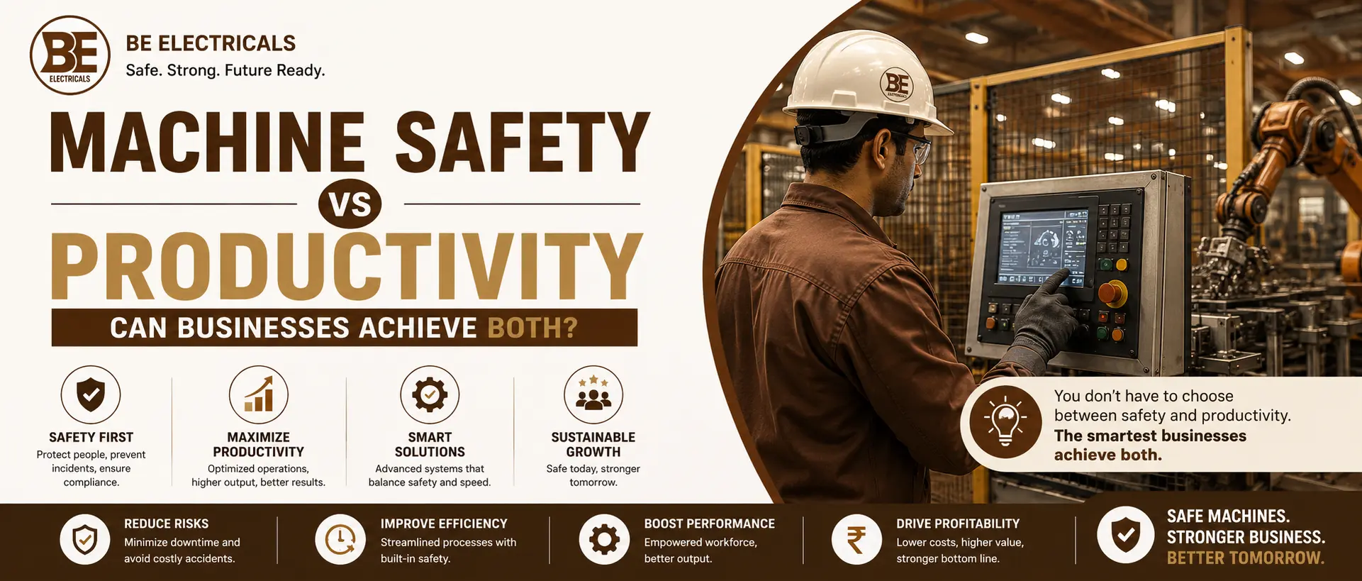 Machine Safety vs Productivity: Can Businesses Ach